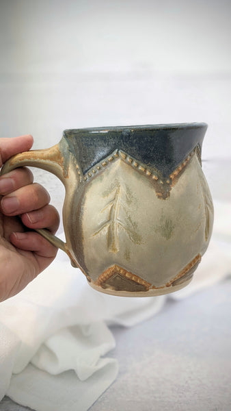 Mug- Trees at Dusk: Big Dripper Edition