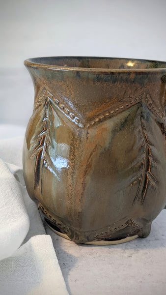 Mug- Trees at Dusk: Metalic Sparks Edition