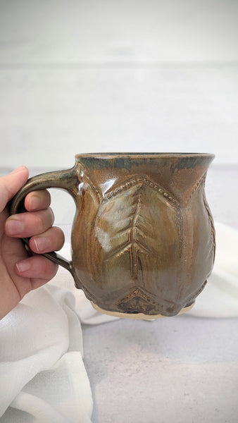 Mug- Trees at Dusk: Metalic Sparks Edition