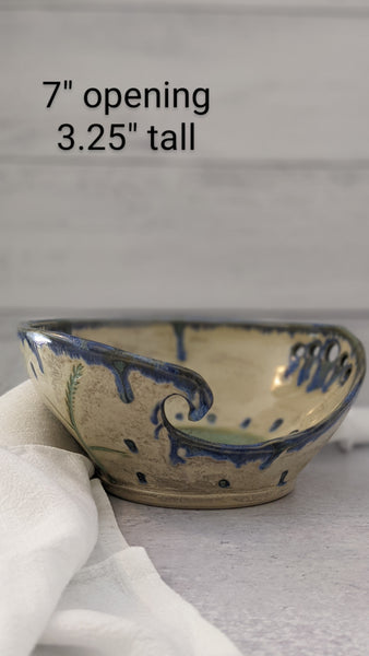 Yarn Bowl- Sedges in Springtime