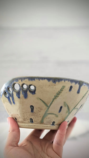 Yarn Bowl- Sedges in Springtime