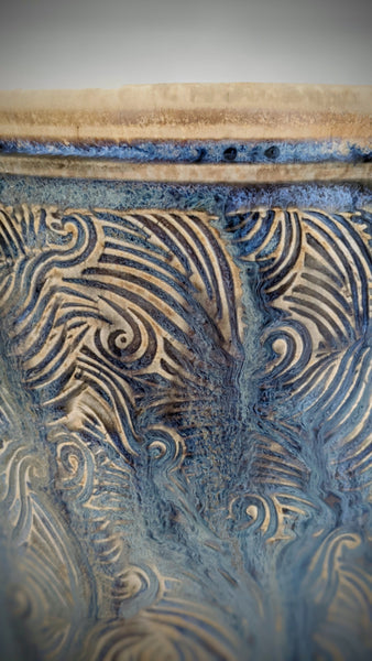 Utensil Holder- Waves