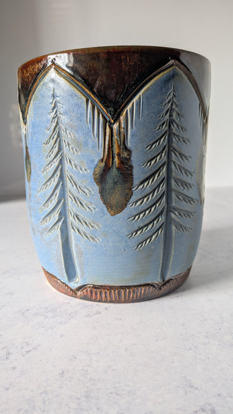 Utensil Holder: Balsam Fir Sparkling at Dusk