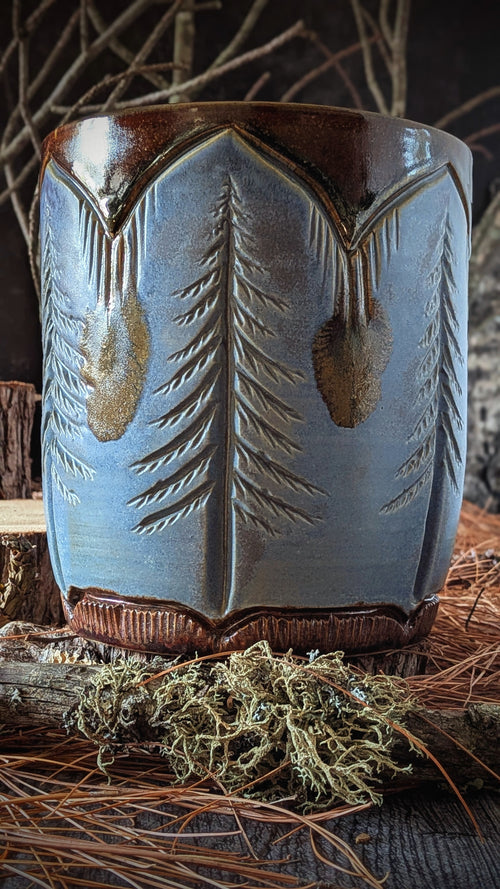 Utensil Holder: Balsam Fir Sparkling at Dusk