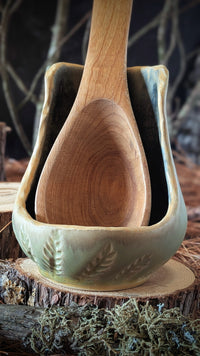 Spoon Rest: Fir Tree at Dusk