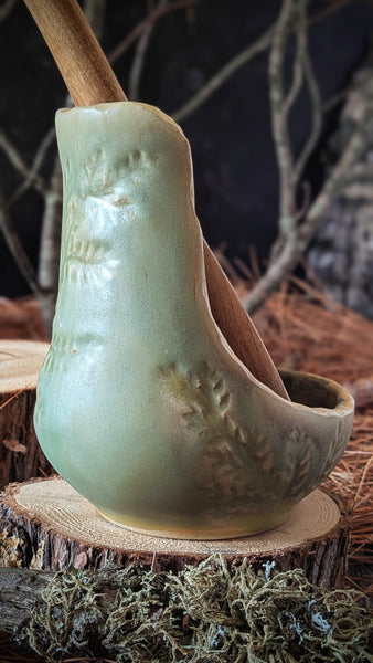 Spoon Rest: Fir Tree at Dusk