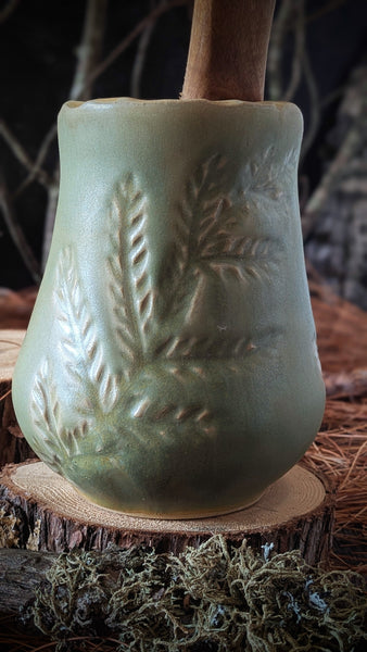 Spoon Rest: Fir Tree at Dusk