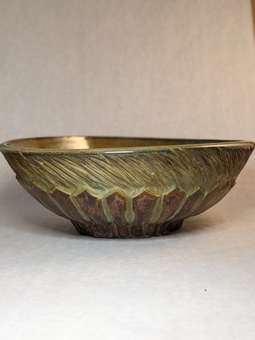 Bowl: Copper Banners