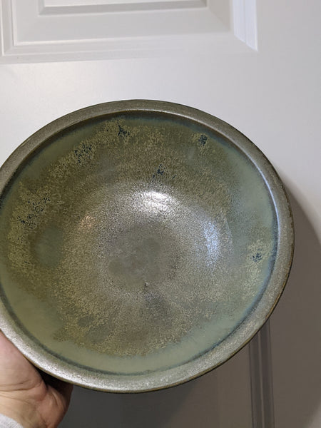 Bowl: Copper & Green