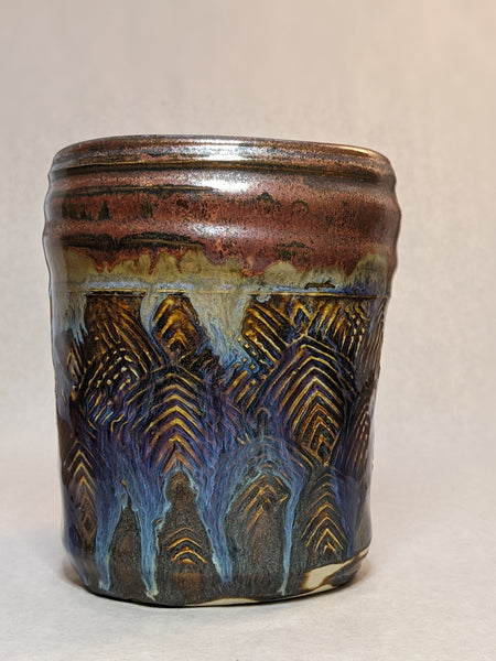 Utensil Holder: Copper