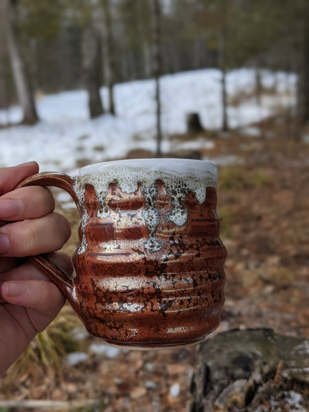 Mug: Copper Ripples
