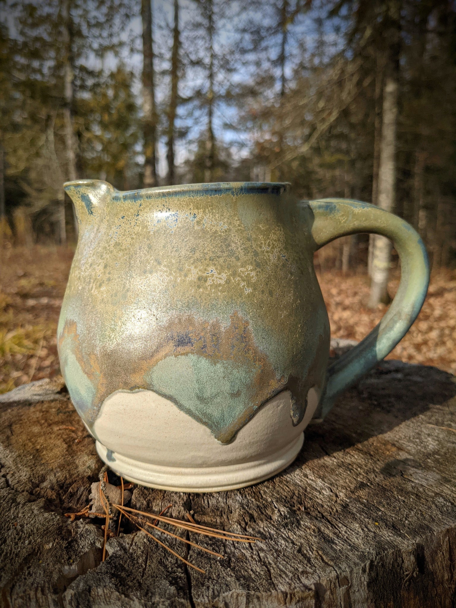 Pitcher: Earthy Tones