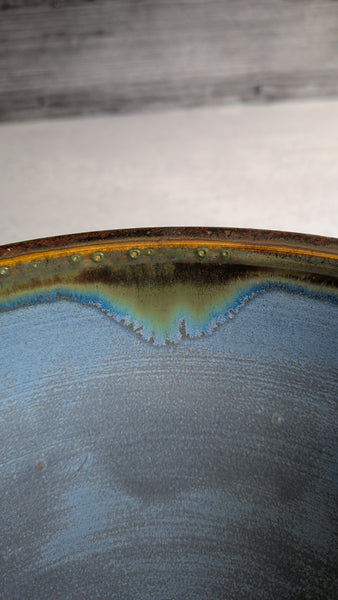 Bowl: Copper Carved Serving