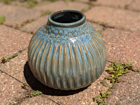 Vase: Denim