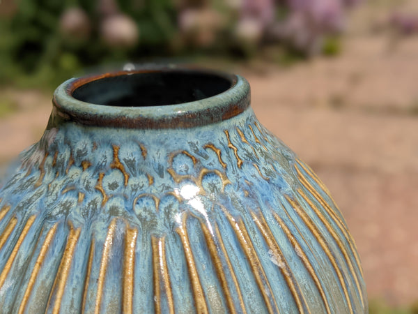 Vase: Denim