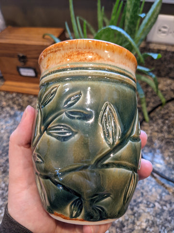 Tumbler: Carved Vines