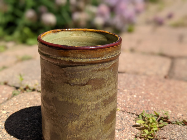 Tumblers: Brownish Green