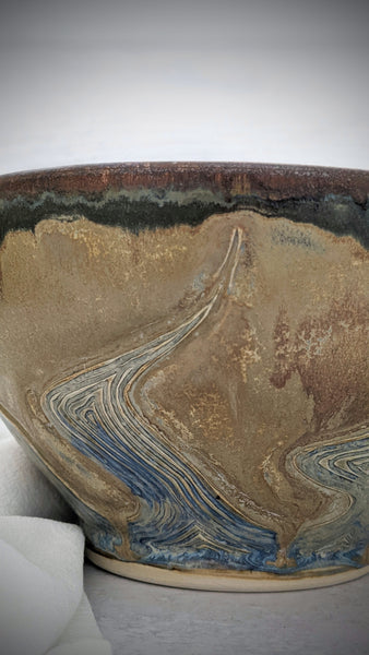 CUSTOM - Wave bowl for Suzanne
